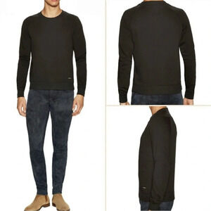 BLK DNM Black Crewneck Sweatshirt